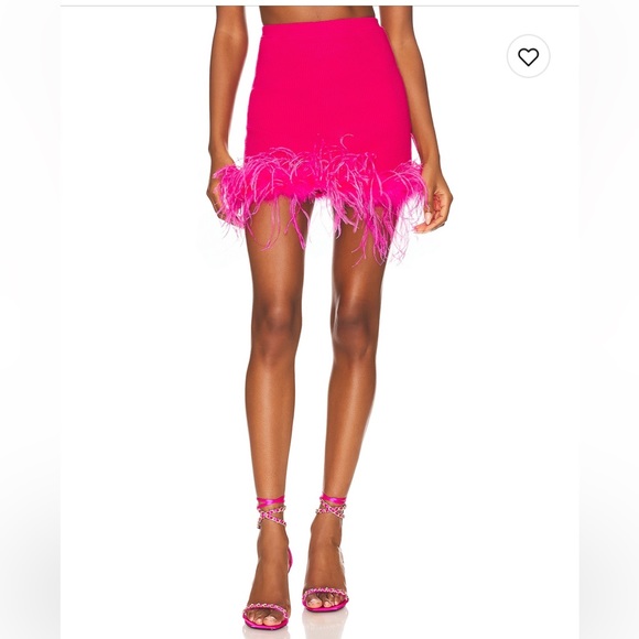 Lovers + Friends Emi Feather Skirt - Picture 4 of 6